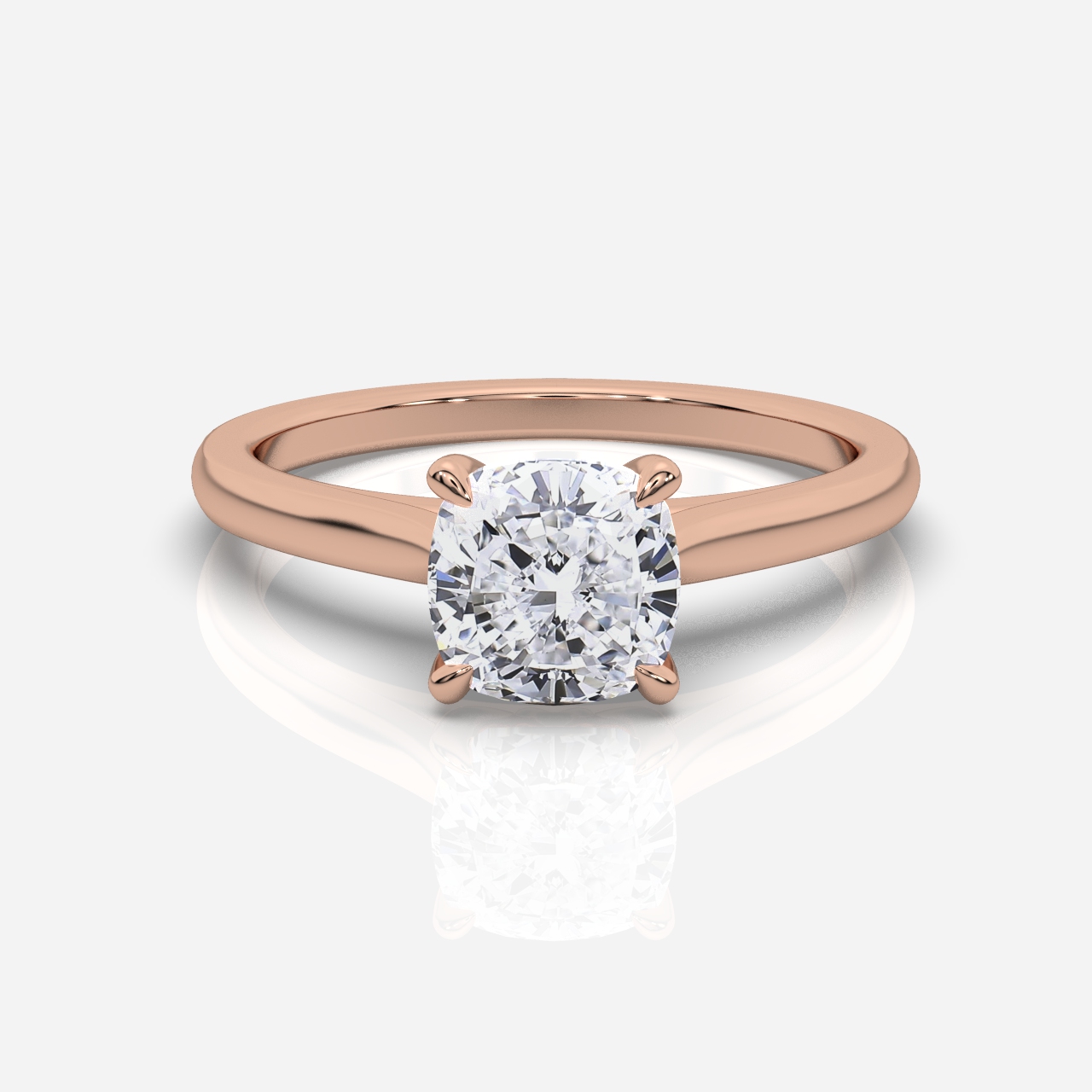 Ella Cathedral Solitaire Cushion